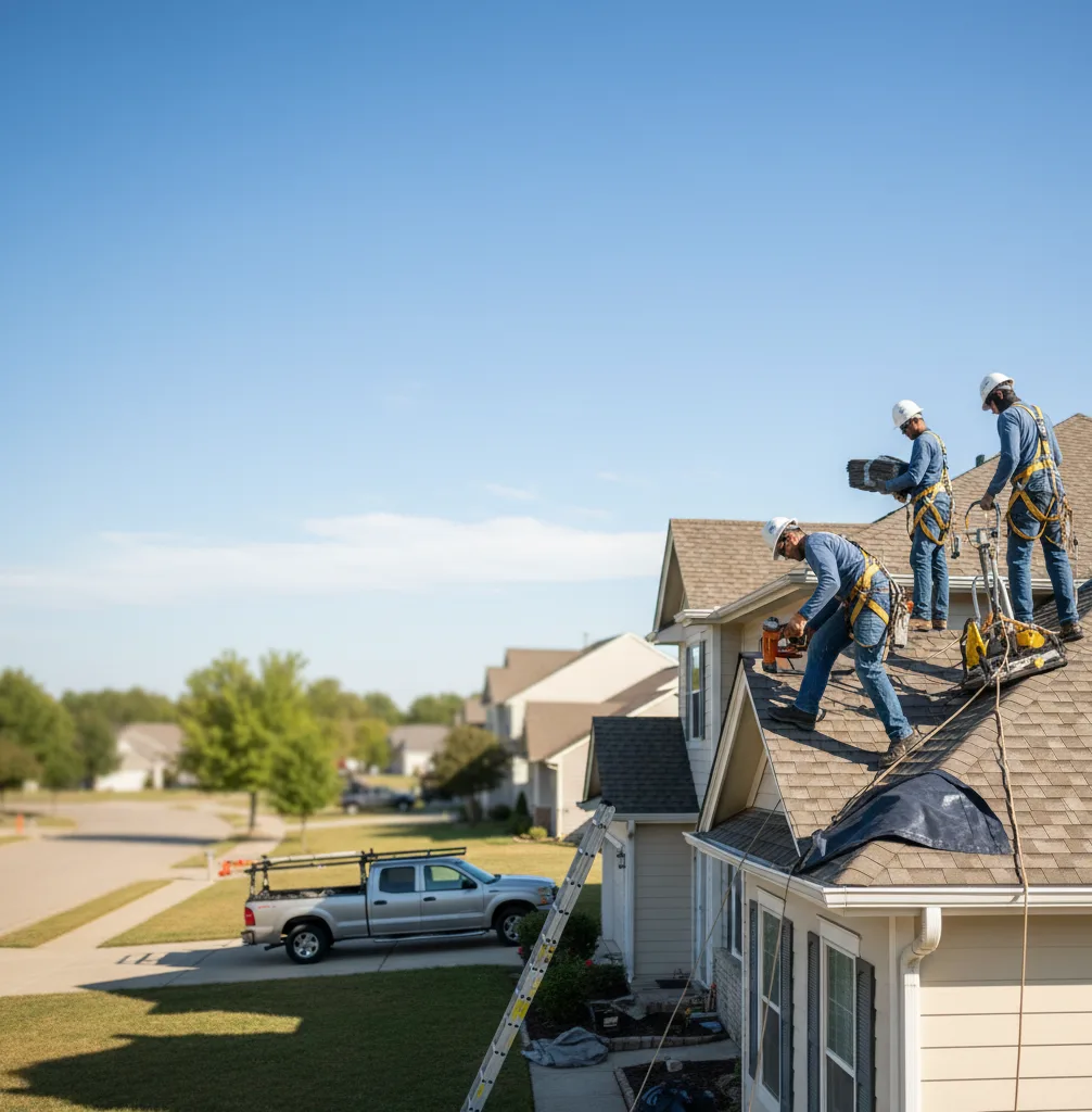 Roof Repair in Shelburn
